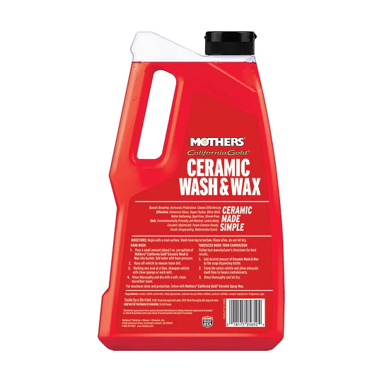 Shampoo California Gold Ceramic Wash & Wax 50oz