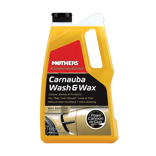 Shampoo PH Neutro con Cera California Gold Carnauba Wash & Wax 64 oz