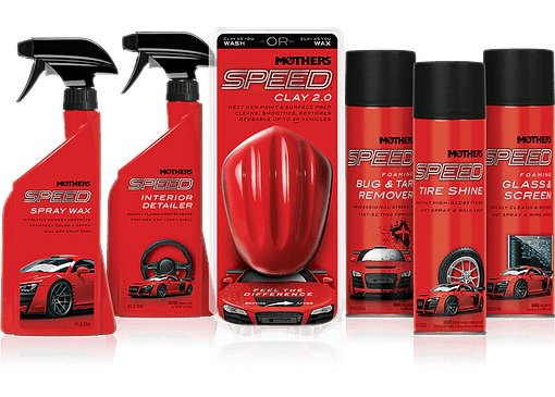 Mothers Speed productos de limpieza para autos