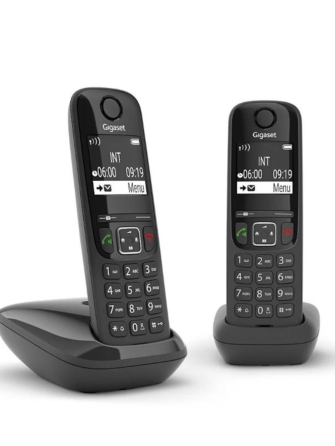 Gigaset AS690 Inalámbrico DECT DUO Negro 2