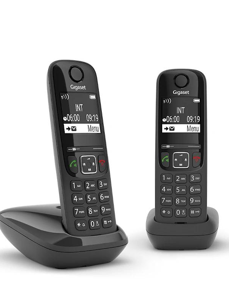 Gigaset AS690 Inalámbrico DECT DUO Negro 2