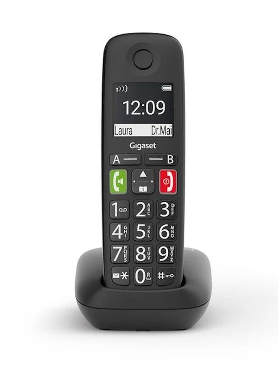 Gigaset E290 Inalámbrico DECT Negro 1
