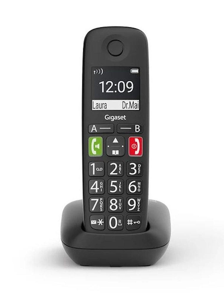 Gigaset E290 Inalámbrico DECT Negro 1