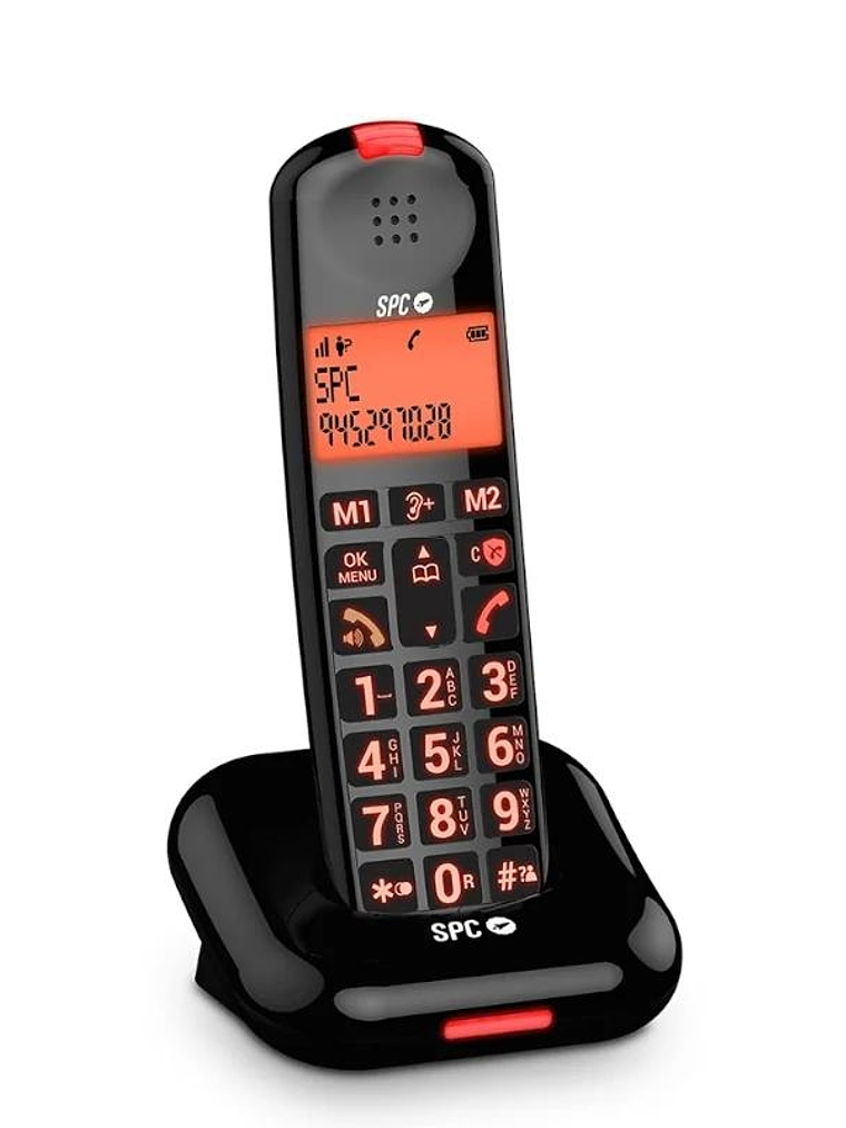 SPC 7612N Telefono Inalámbrico COMFORT KAIRO Negro 1