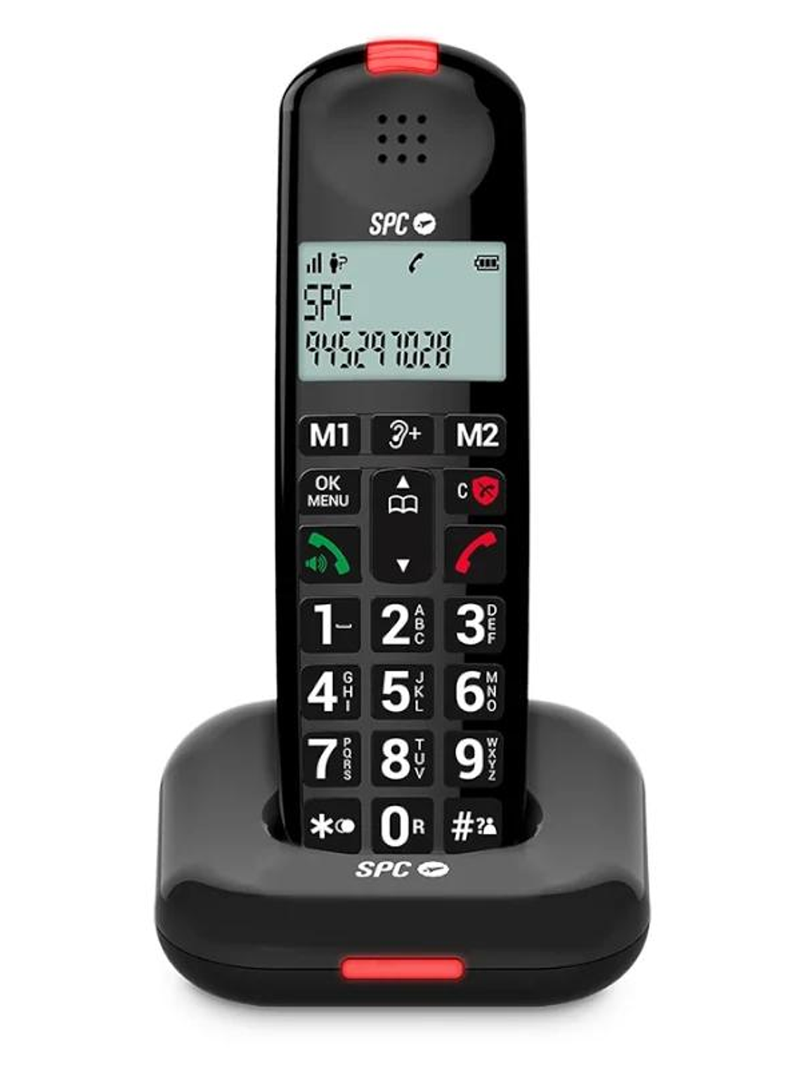 SPC 7612N Telefono Inalámbrico COMFORT KAIRO Negro 2