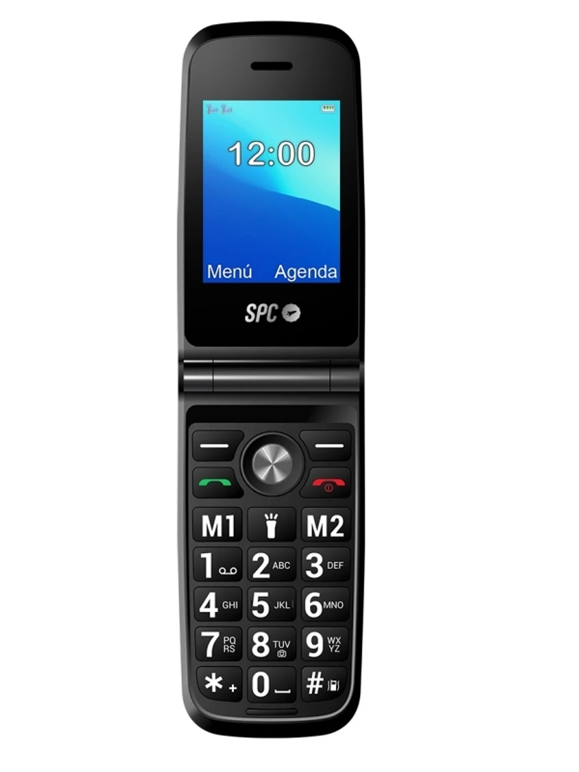 SPC 2325N Titan Telefono Movil BT FM Negro 1