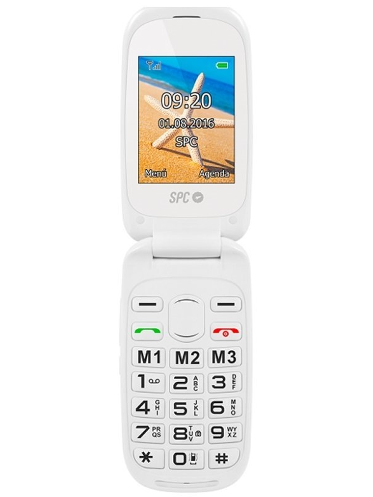 SPC 2304B Harmony Telefono Movil BT FM + Dock Blan 1