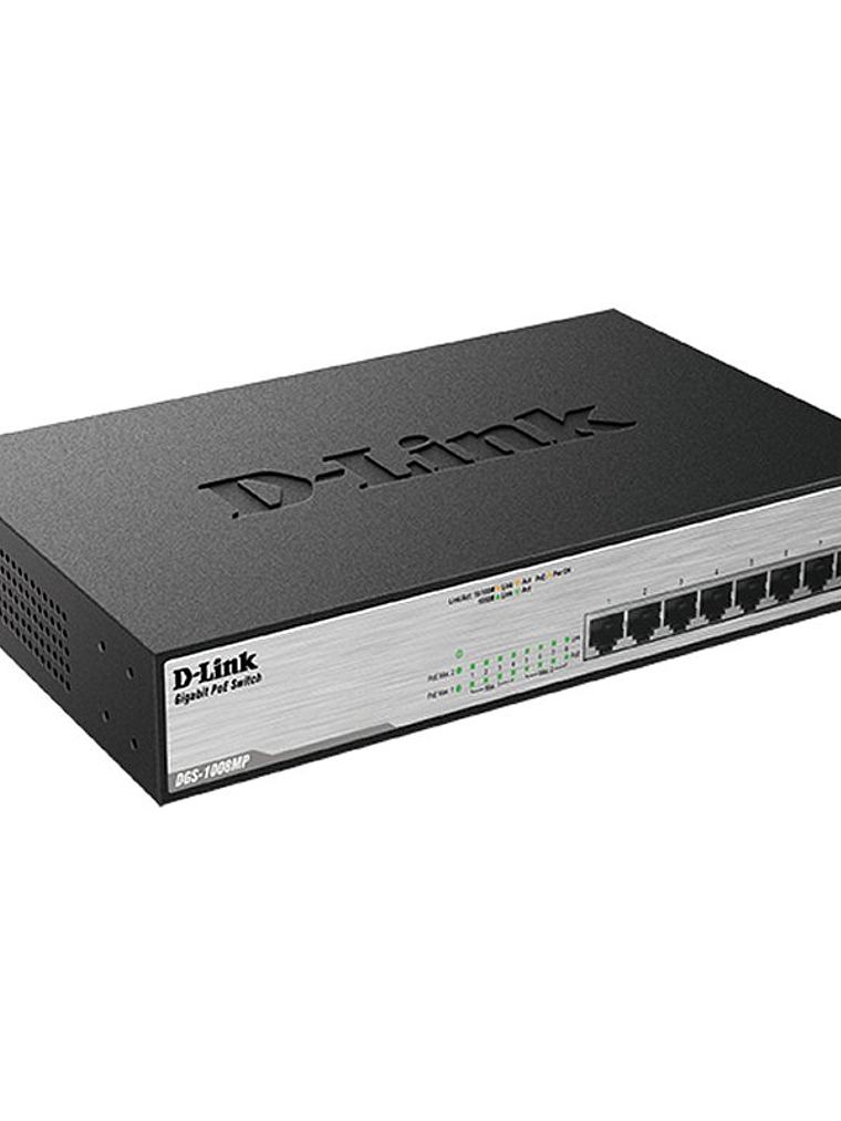 D-Link DGS-1008MP Switch 8xGB PoE 2