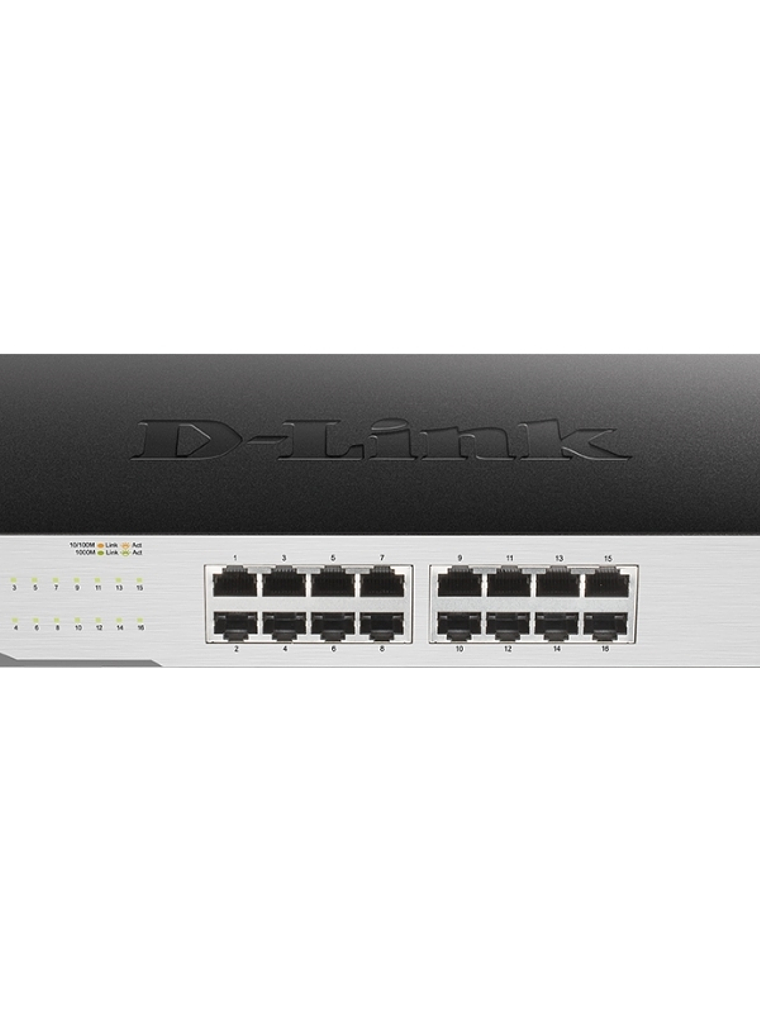 D-Link GO-SW-16G Switch 16xGB Metal 1