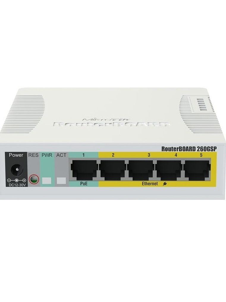 MikroTik CSS106-1G-4P-1S RB260GSP Switch 5xGB 1xSF 1