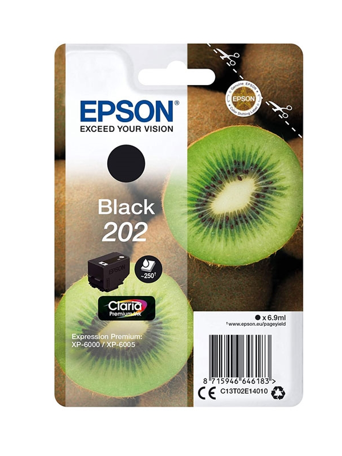 Epson Cartucho 202 Negro 1