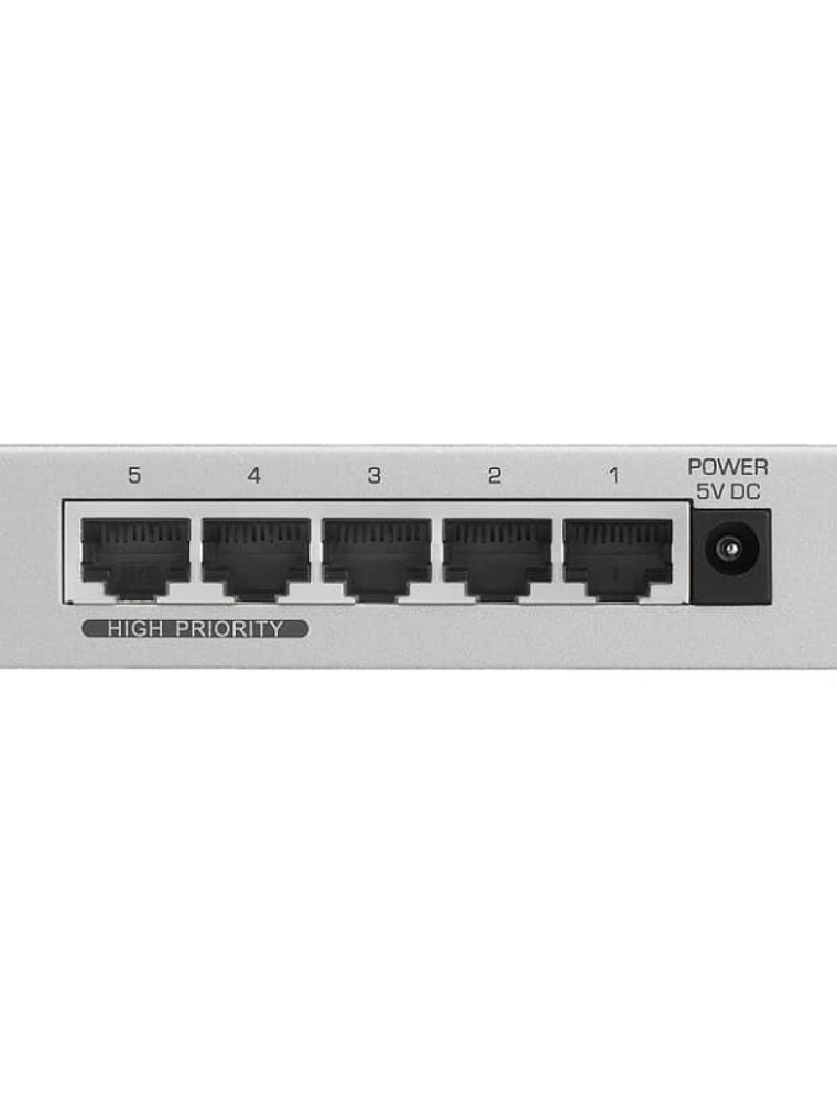 ZyXEL ES-105AV3 Switch 5x10/100Mbps Metal 4