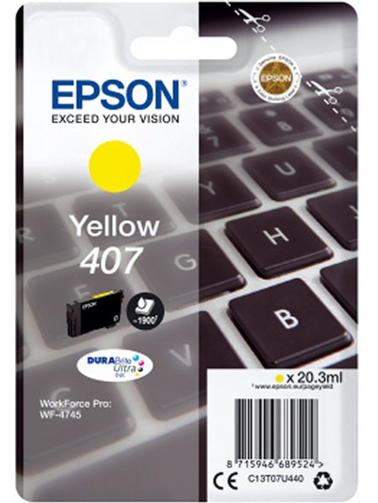 Epson Cartucho WF-4745 Amarillo 1
