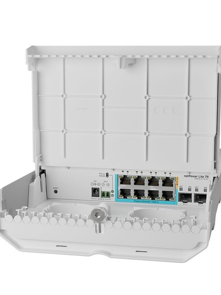 Mikrotik CSS610-1Gi-7R-2S Outdoor NetPower Lite 7R 2