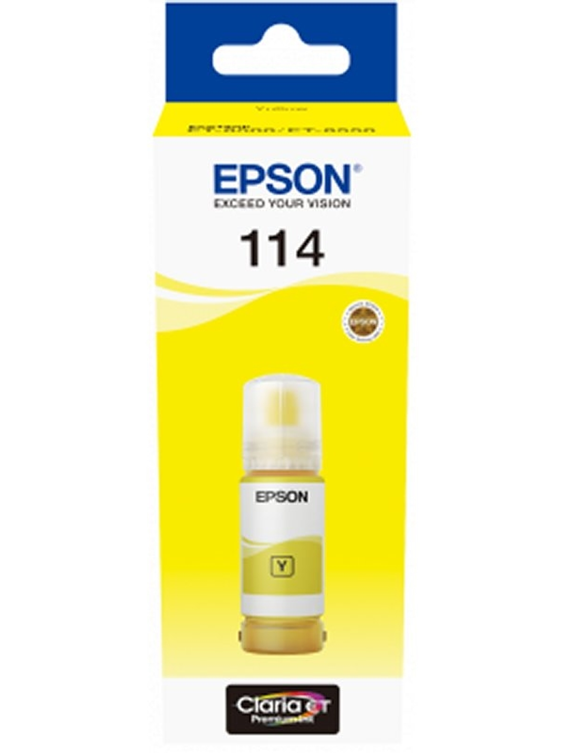Epson Botella Tinta Ecotank 114 Amarillo 1