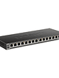 D-Link DGS-1016S/E Switch 16x10/100/1000Mbps GbE - Miniatura 2