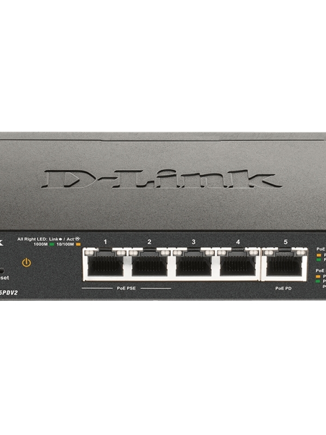 D-Link DGS-1100-05PDV2 Switch 5xGb PoE 1xPD (18W) 1