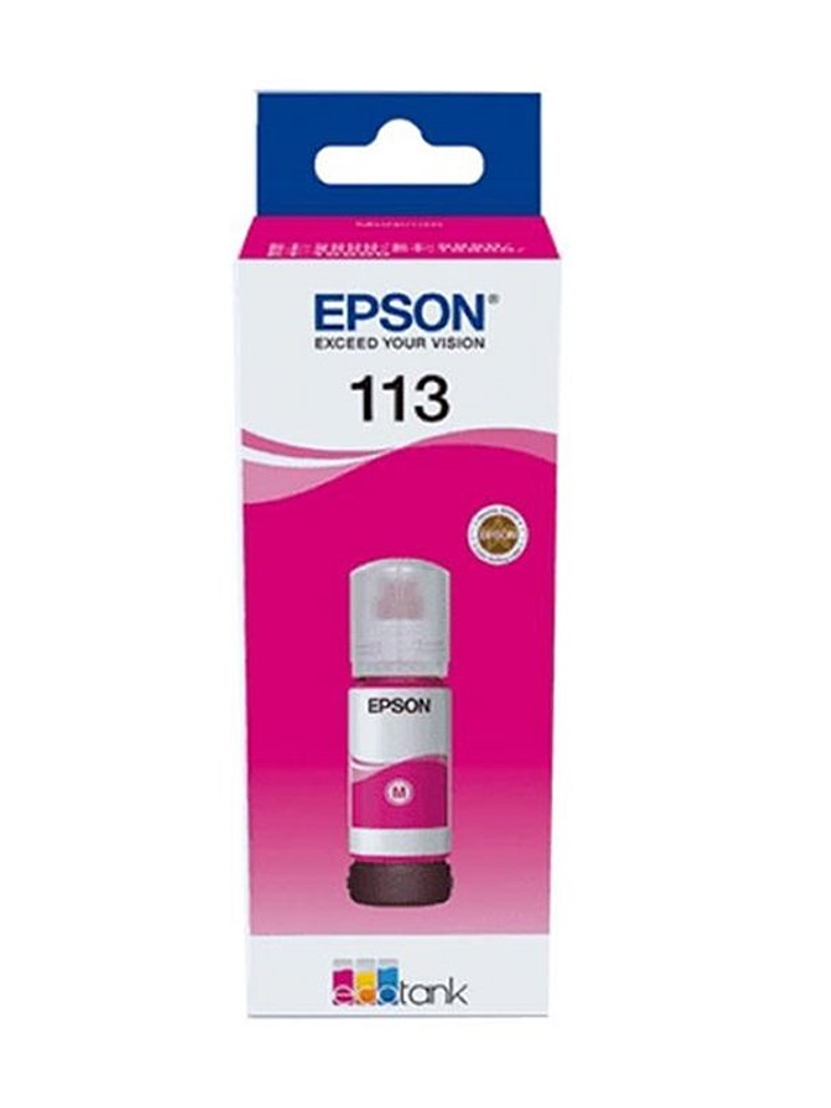 Epson Botella Tinta Ecotank 113 Magenta 1