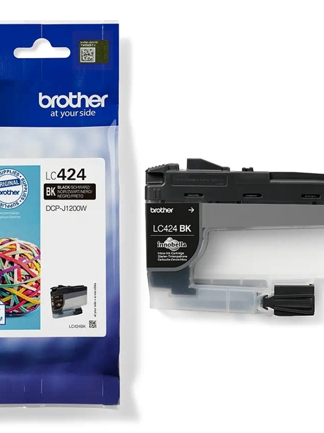 Brother Cartucho LC424BK Negro 1