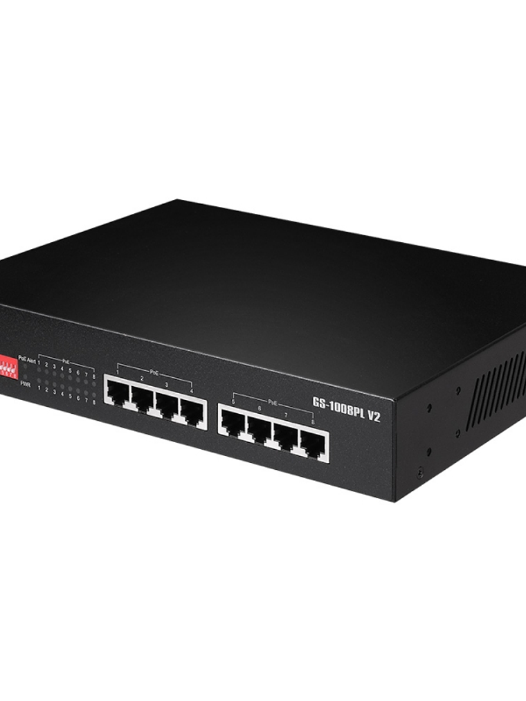 Edimax GS-1008PL V2 Switch 8xGbE PoE+ 2