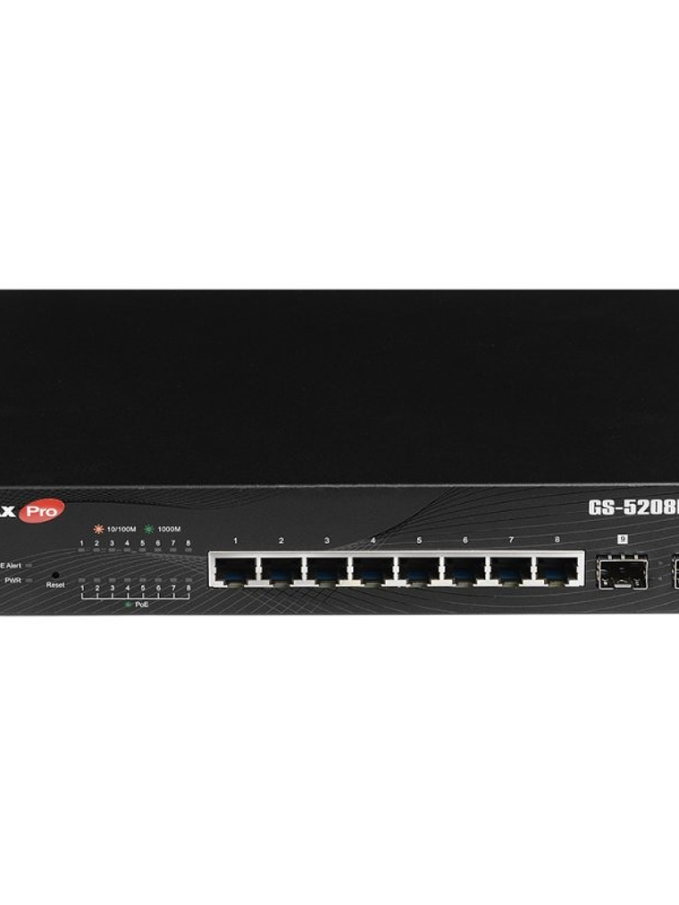 Edimax PRO GS-5208PLG V2 Switch 10xGB PoE+ (2xSFP) 1