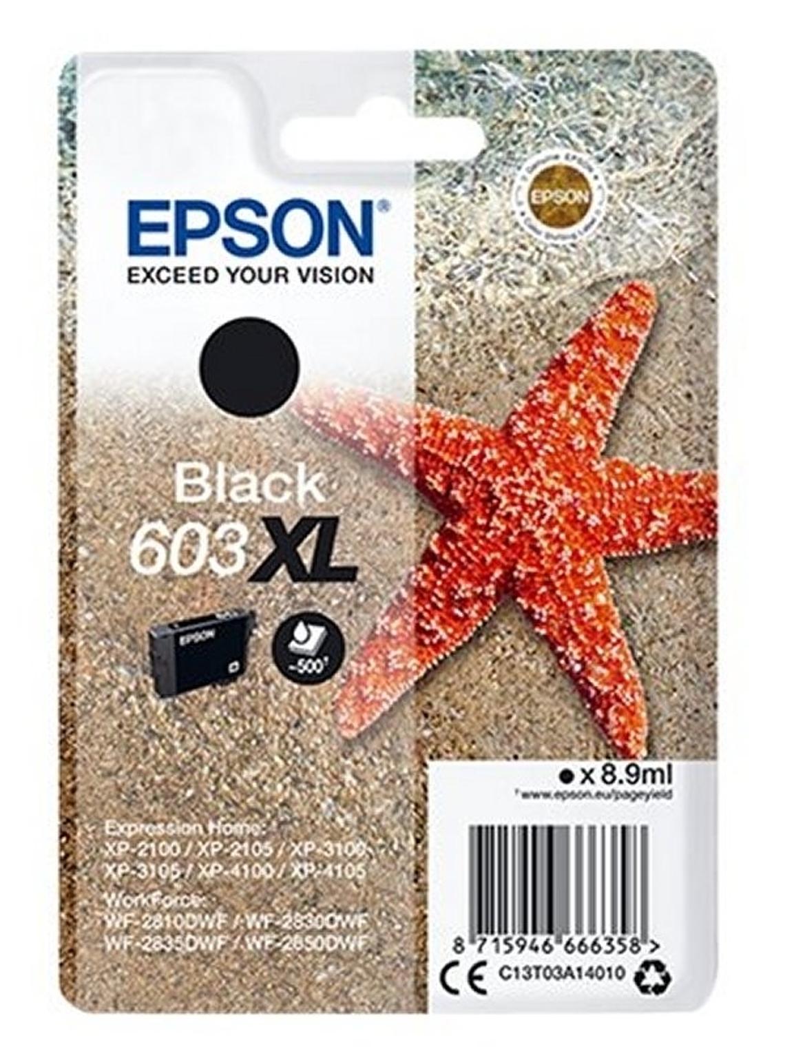 Epson Cartucho 603XL Negro 1