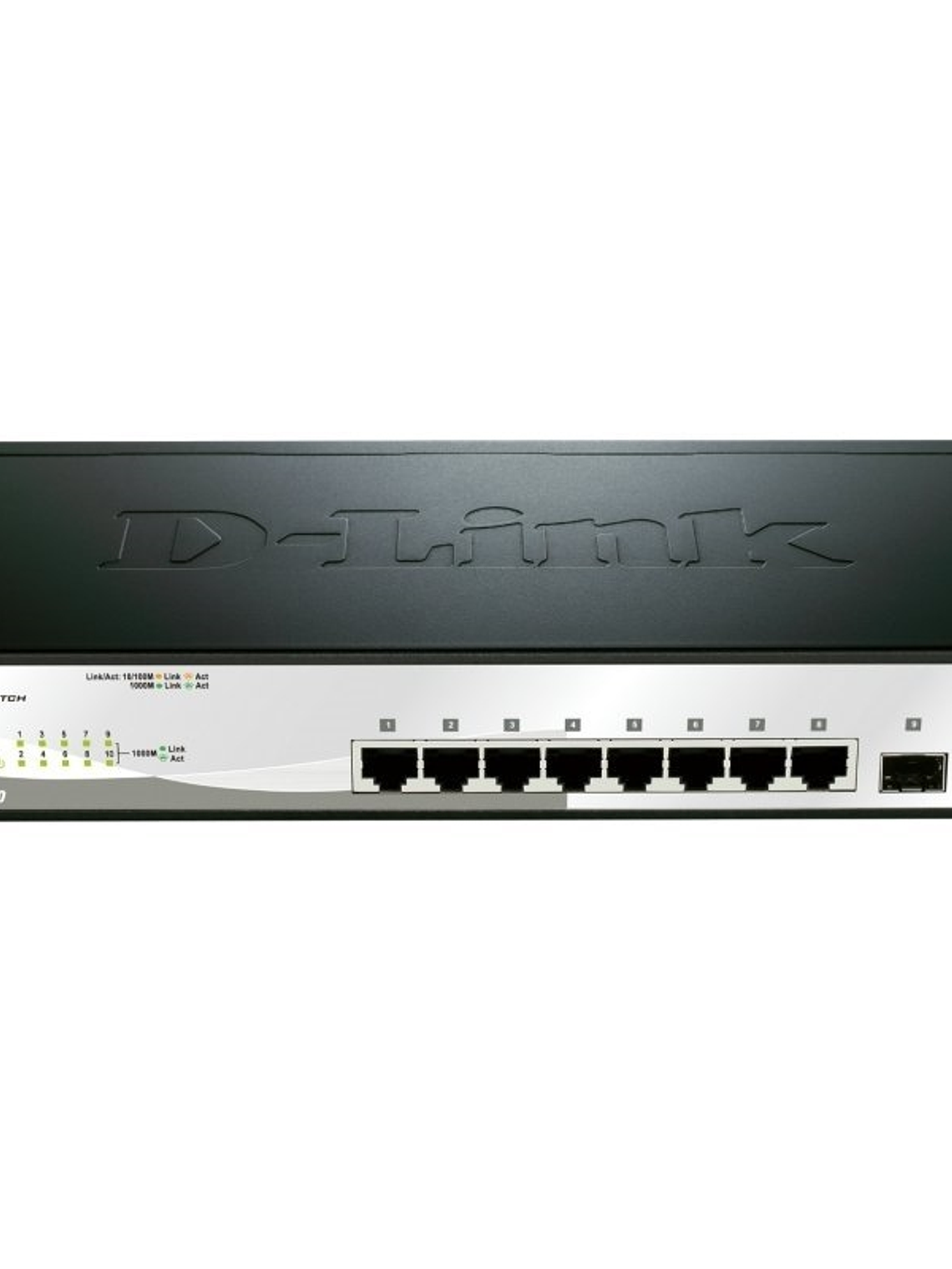 D-Link DGS-1210-10/E Switch 8xGB 2xSFP 1