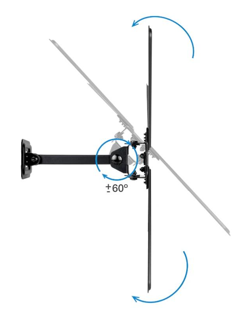 Tooq LP1355TN-B Soporte pared pantallas 13