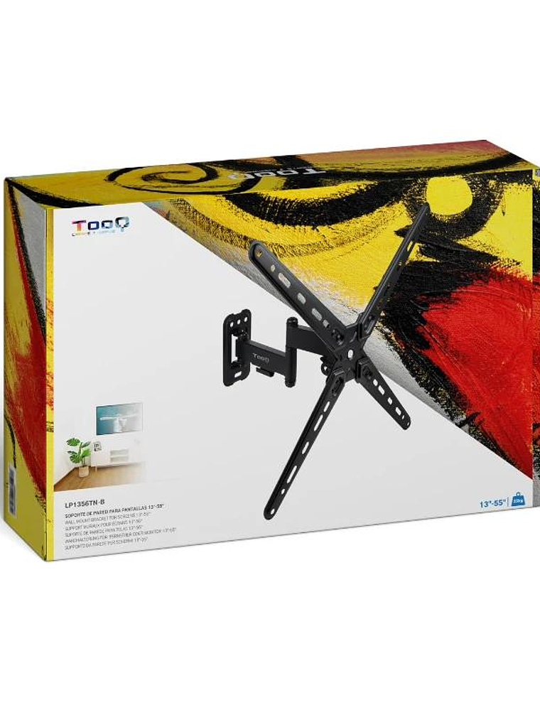 Tooq LP1356TN-B Soporte pared pantallas 13