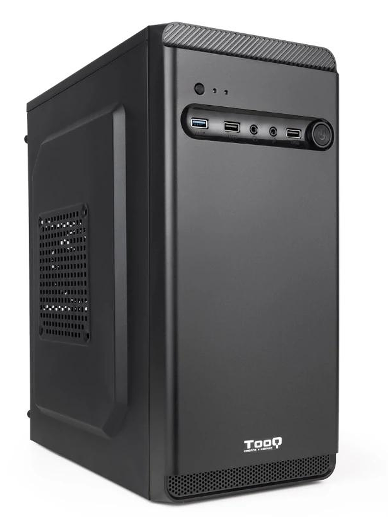 Tooq Caja Minitorre TQC-4702U3C-B Sin Fuente Negra 1