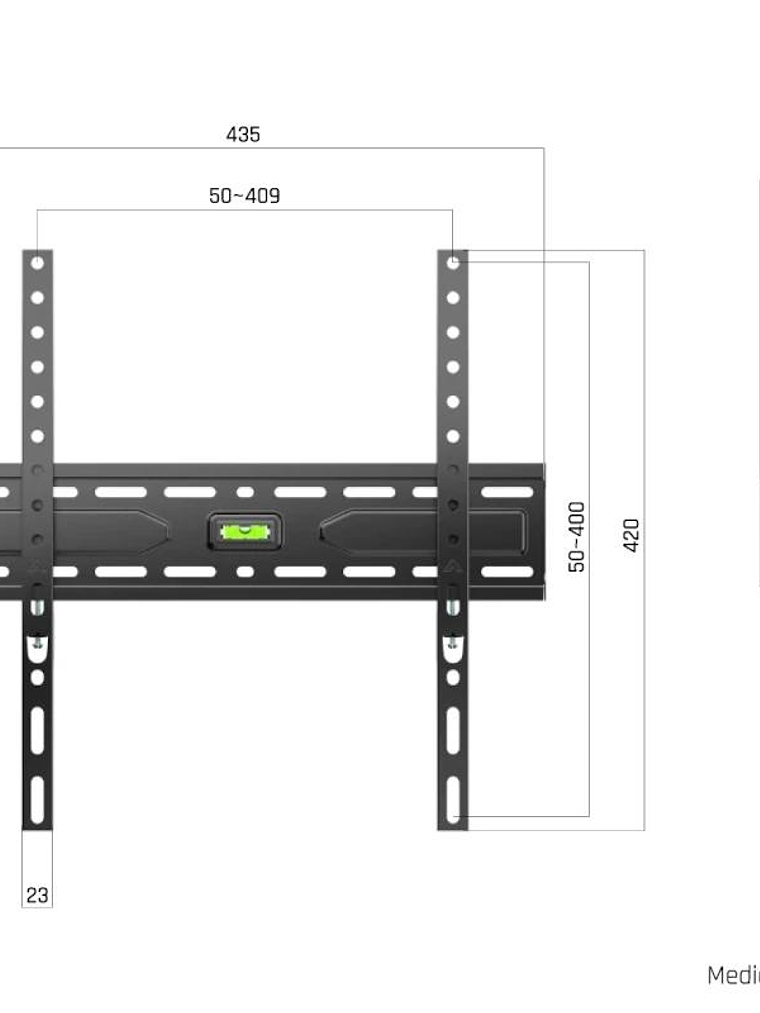 iggual SPTV11-L Soporte TV pared Fijo 21