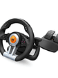 Krom Juego de Volante y pedales K-Wheel Multip. - Miniatura 1