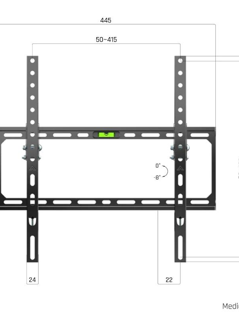 iggual SPTV15-L Soporte TV pared Incl 21