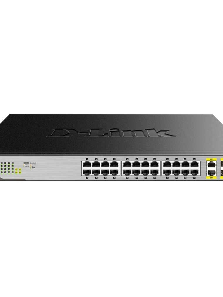 D-Link DGS-1026MP Switch 24xGB PoE+ 2xSFP 1