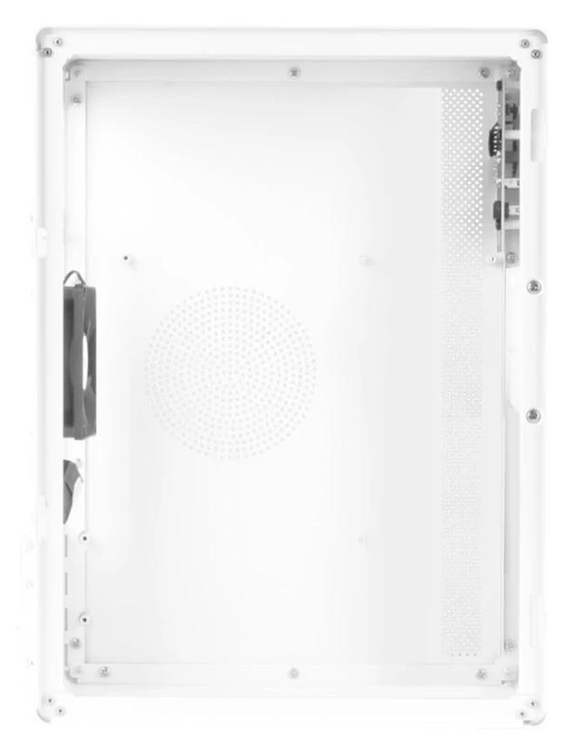 TACENS Caja Microatx NOVAX 1X 8MM FAN,Blanco 3