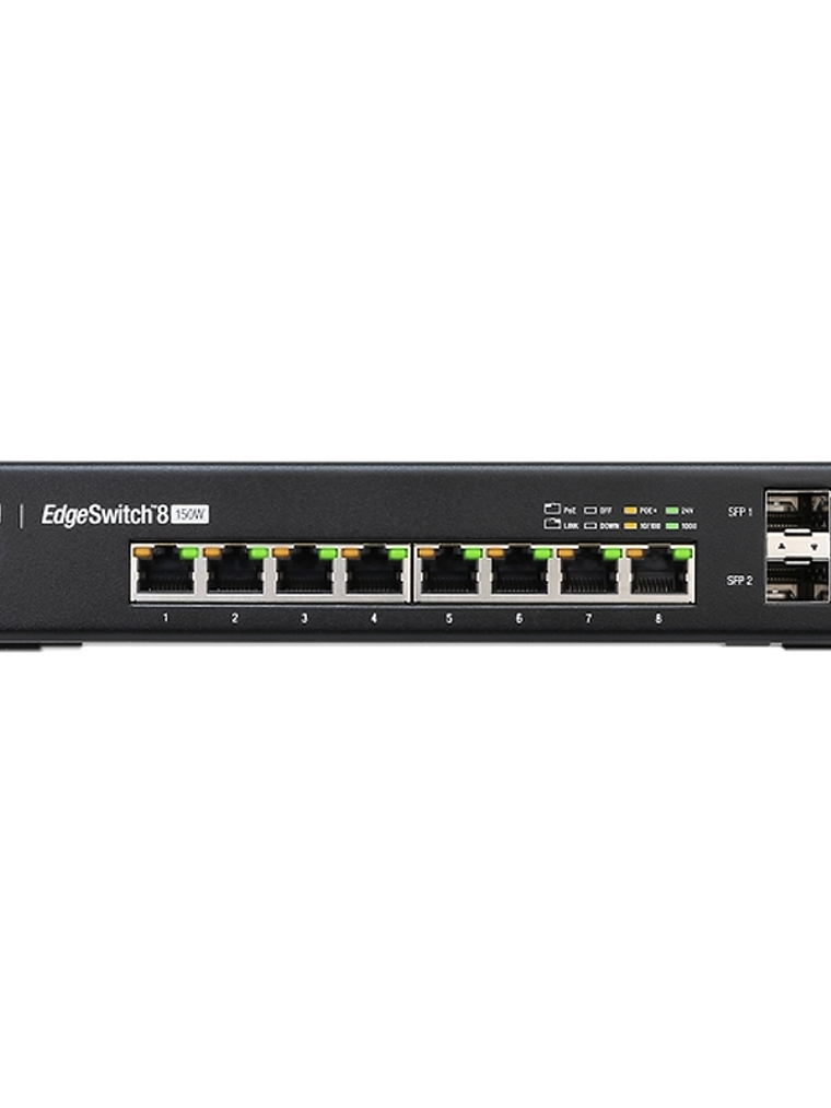 Ubiquiti EdgeSwitch ES-8-150W 8xGB 2xSFP 1