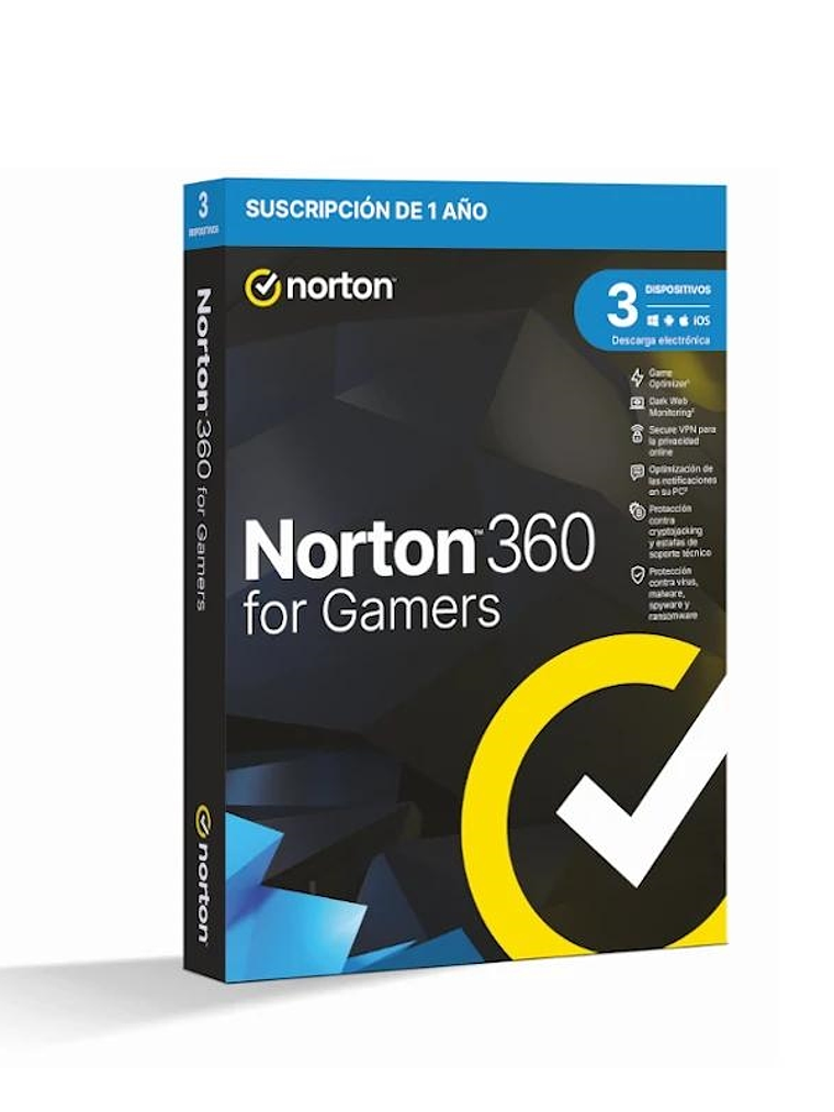 NORTON 360 Gamers 50GB ES 1 us 3 dispositivo 1A 1