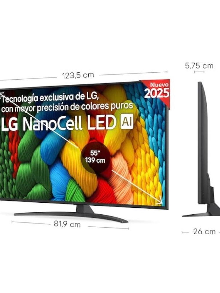 LG 55NANO81A6A TV 55