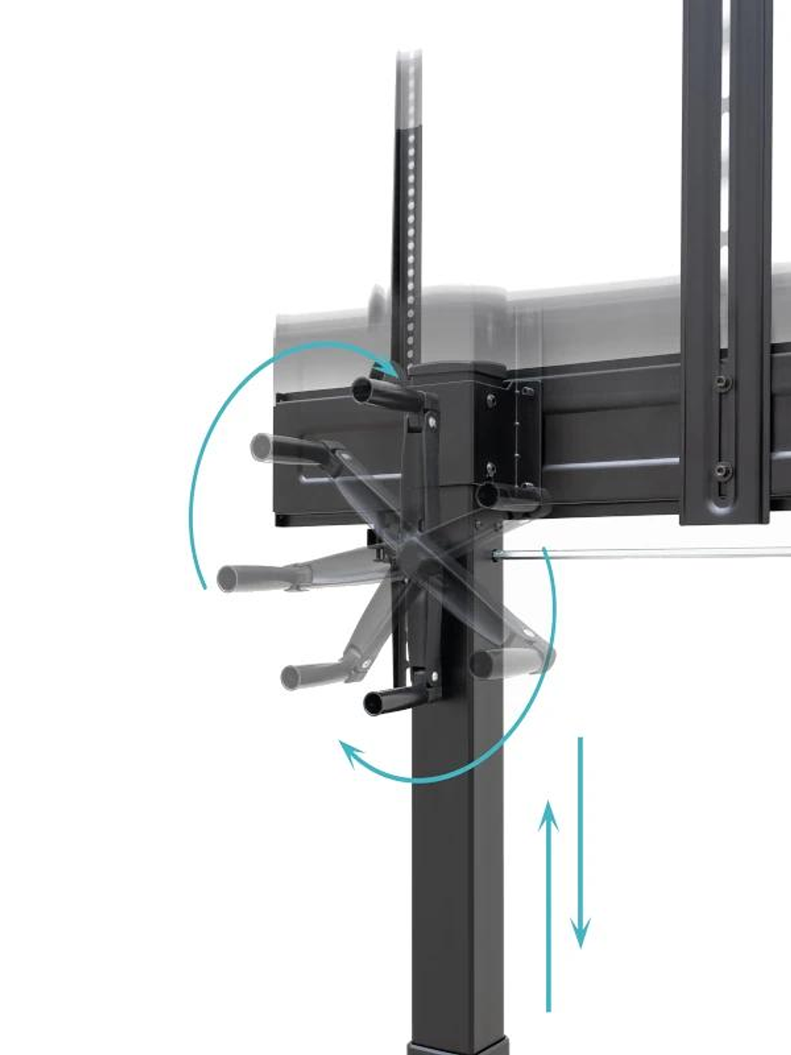 Tooq FS20406HM-B Soporte ruedas Aquiles 60-100