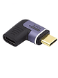 EWENT Adaptador Magnético USB-C  90ºUSB4 PD 140w - Miniatura 1