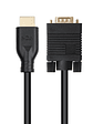 Nanocable Cable Conversor VGA a HDMI M-M 1,8 m - Miniatura 2