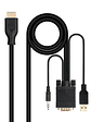Nanocable Conversor VGA+Audio a HDMI M-M 1,8 m - Miniatura 1