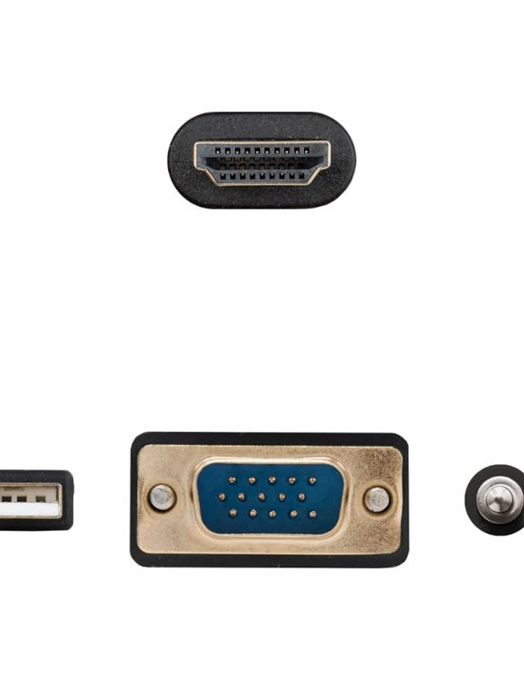 Nanocable Conversor VGA+Audio a HDMI M-M 1,8 m 2