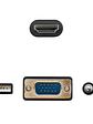 Nanocable Conversor VGA+Audio a HDMI M-M 1,8 m - Miniatura 2
