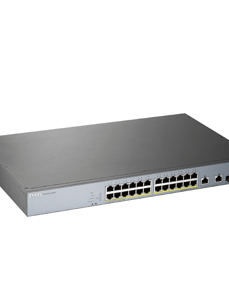 ZyXEL GS1350-26HP Switch 24xGB PoE 2xSFP 375W 4