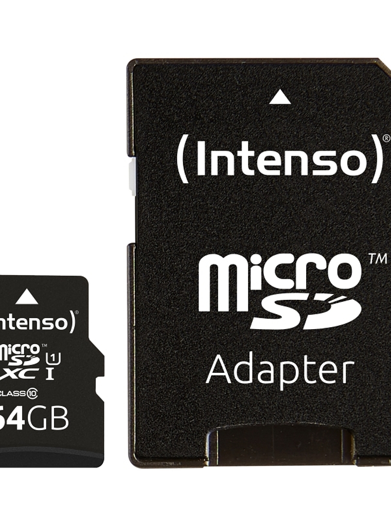 Intenso 3423490 Micro SD UHS-I Premium 64GB c/adap 1