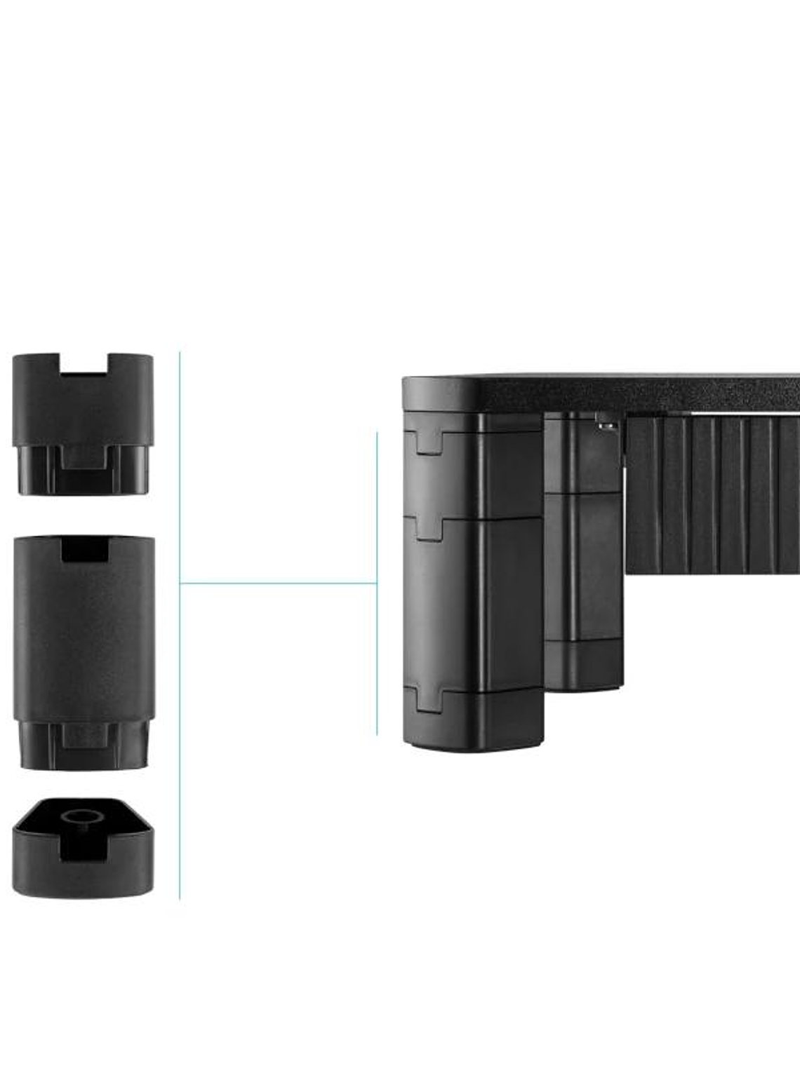 Tooq TQMMPD02 Soporte elevador multiusos cajón 3