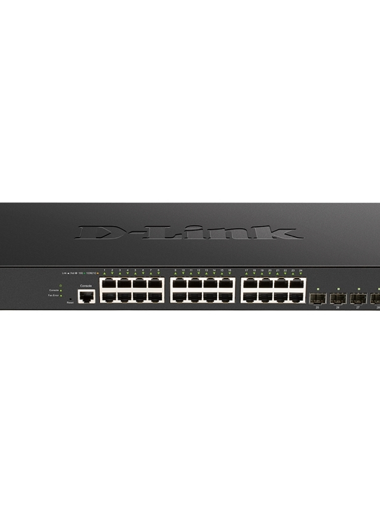 D-Link DXS-1210-28T Switch 24x10G 4x10G/25G SFP28 1