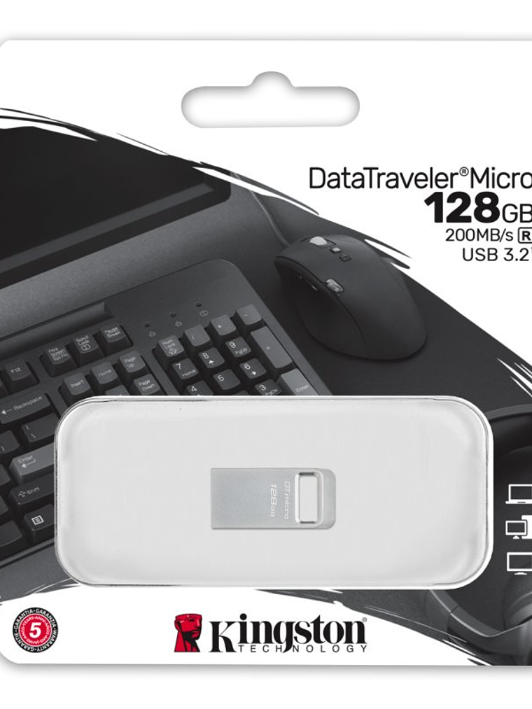 Kingston DataTraveler DTMC3G2 128GB Metal USB3.2 4