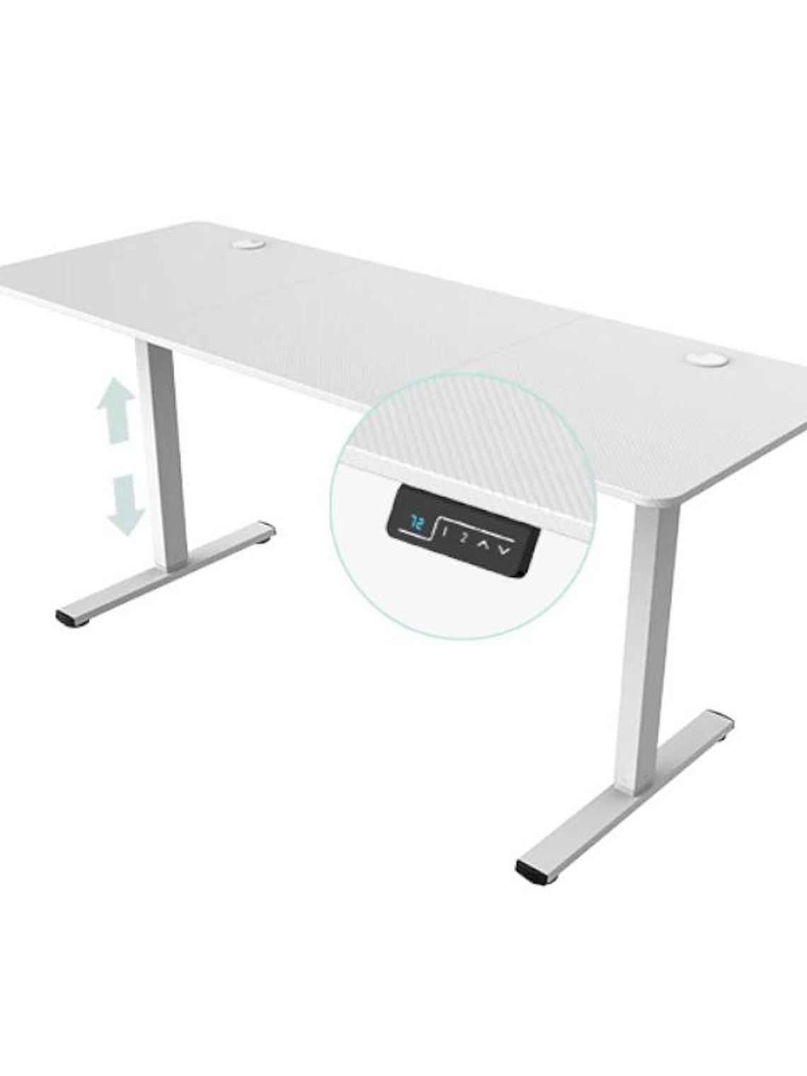 MARS GAMING MGD-ERGOPRO160 160X60cm Ergo Blanco 3